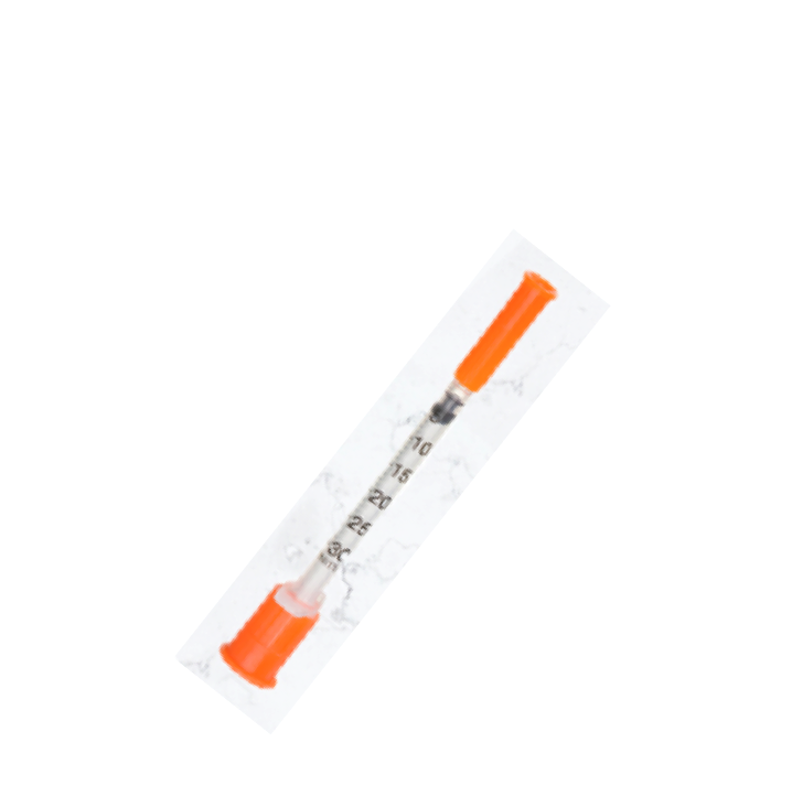 Seringa Insulina 0,3ml 6mm x 0,25mm 31g (30ui) - 10 Seringas - UNIQMED