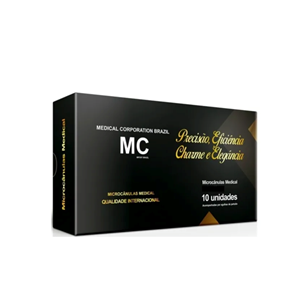 Cânula 22G x 70mm - 10 cânulas (1 caixa) - Preenchimento Facial - MEDICAL.