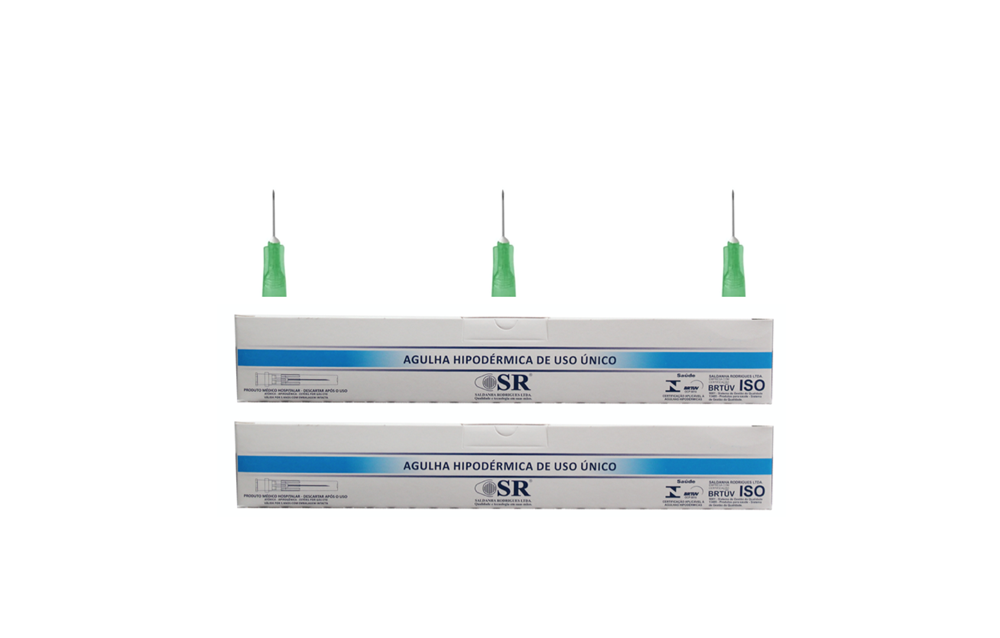 Agulha 32G - 12mm x 0,23mm - 200 agulhas - Estética avançada