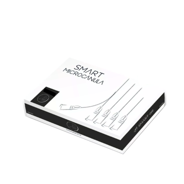 Cânula 22G x 50mm - 10 cânulas (1 caixa) - Preenchimento Facial - SMART.