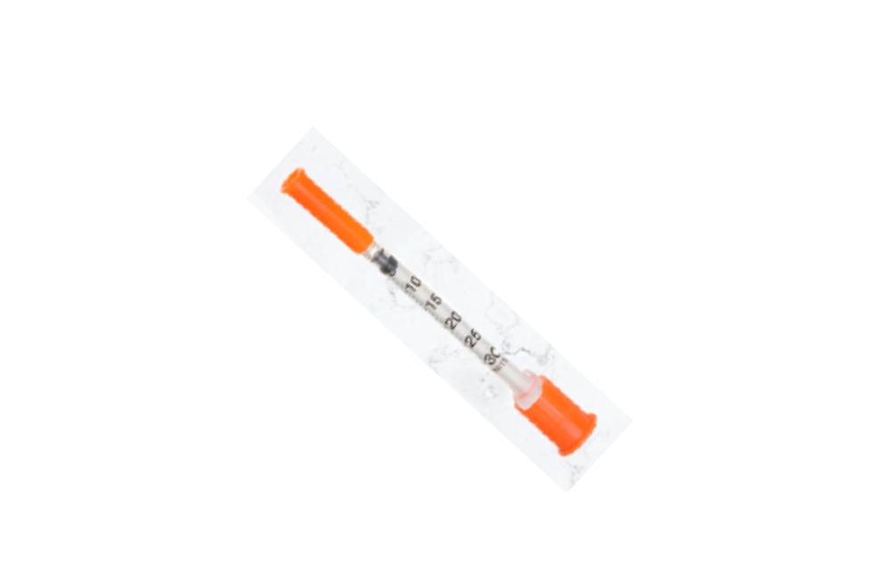 Seringa Insulina 0,3ml 6mm x 0,25mm 31g (30ui) - 20 Seringas - UNIQMED