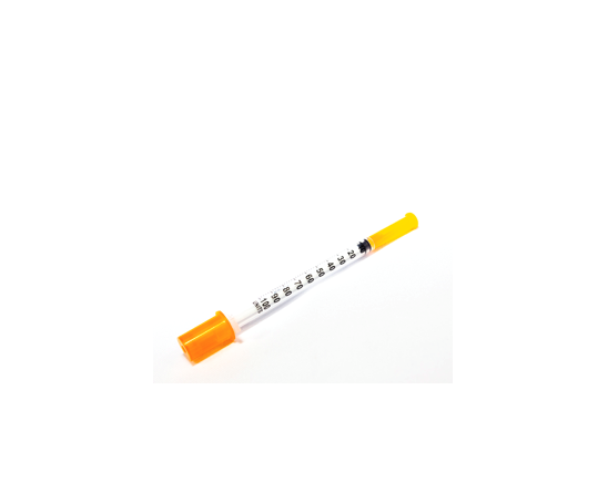 Seringa Insulina 1ml 6mm X 0,25mm Ultrafina (100ui) - CEPALAB.