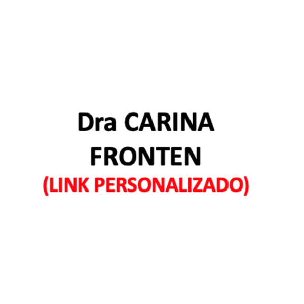 Produtos Diversos - Dra CARINA FRONTEN - (Link Personalizado)