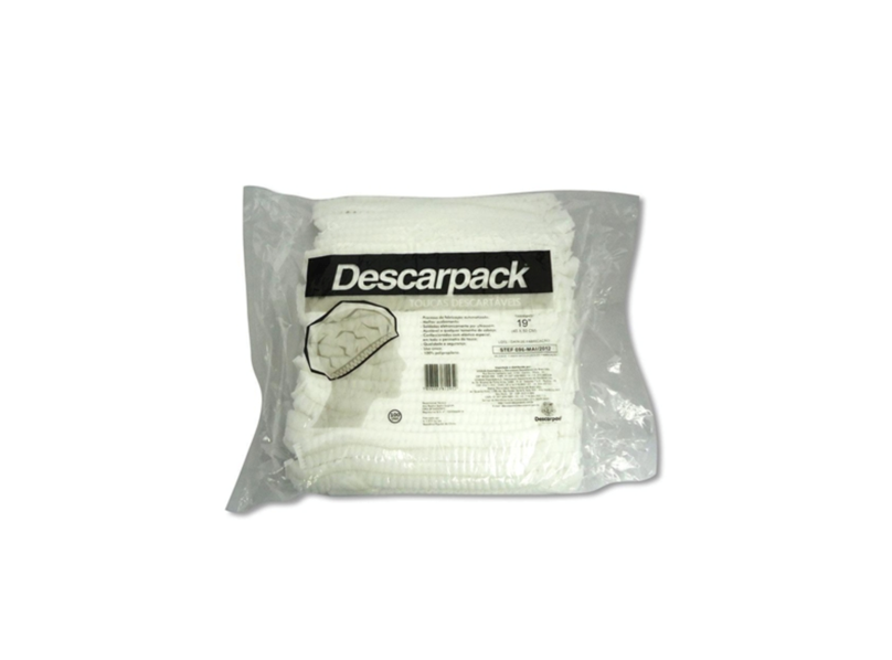 Cânula 22G x 50mm - 40 cânulas - Harmonização - FABINJECT + 300 Toucas descartáveis - DESCARPACK