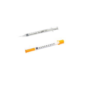 Seringa Insulina (ou botox) 1ml 8mm X 0,3mm (100ui) - CEPALAB