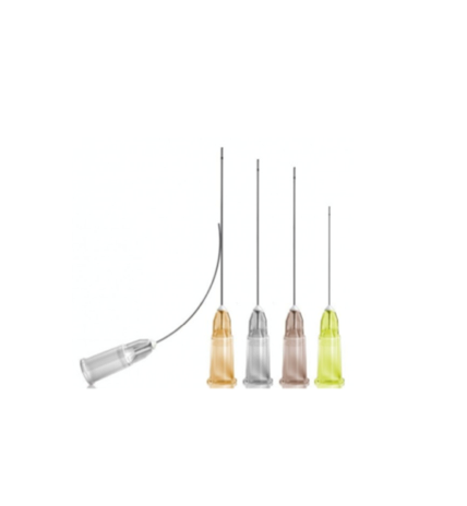 Cânula 25G x 38mm (20x) + 25G x 50mm (10x) + 22G x 50mm (10x) - FABINJECT