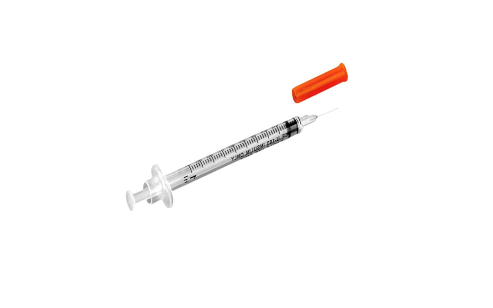 Seringa Aplic. de GH (somatropina) 1ml 6mm X 0,25mm (100ui) - 300 Seringas - SR