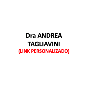 Produtos Diversos - Dra ANDREA TAVIAGLINI - (LINK PERSONALIZADO)