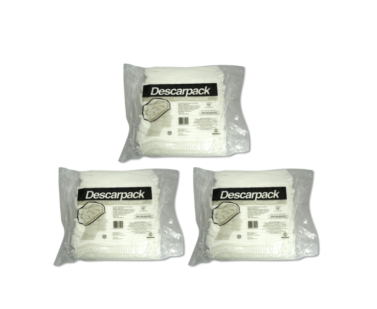 Toucas com elásticos - descartáveis - 300 toucas - DESCARPACK