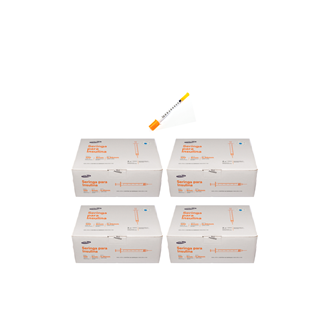 Seringa Insulina (ou botox) 1ml 6mm X 0,25mm Ultrafina (100ui) - 400 Seringas - CEPALAB