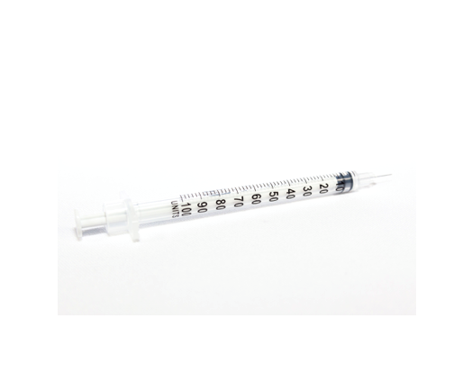 Seringa Insulina 1ml 6mm X 0,25mm Ultrafina (100ui) - 1000 Seringas - CEPALAB