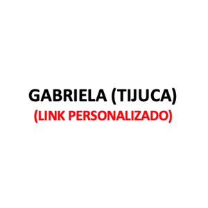 Produtos Diversos - GABRIELA (TIJUCA) - (Link Personalizado)
