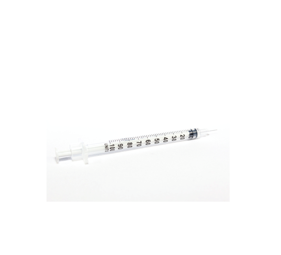 Seringa Insulina 1ml 6mm X 0,25mm Ultrafina (100ui) - CEPALAB.